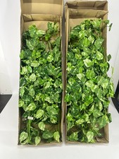 12x Busch Weinlaub lang Kunstblume Floristik Ladenauflösung Flohmarkt Restposten