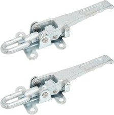 2x Exzenterverschluss Bordwandverschluss mit Sicherung Spannverschluss