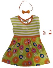 Mädchen Kleid + Haarschleife