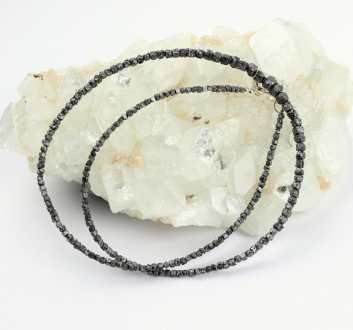 Roh diamant strang - diamant, kette