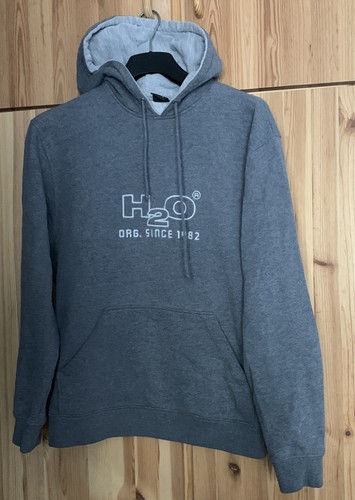 Grauer kapuzenpullover h2o - grauer,