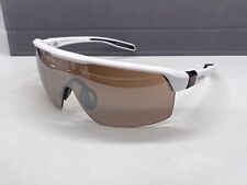 Adidas Sonnenbrille Herren Evil Eye Weiß Radbrille groß Sport A017 Shield