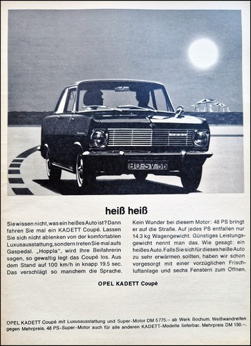 Opel kadett coupe - ,