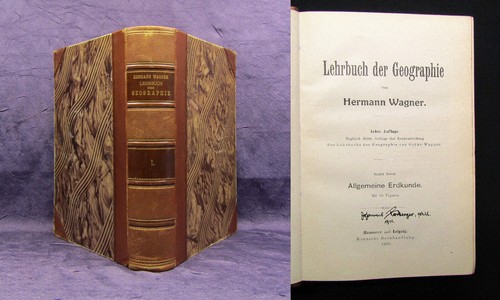 Wagner lehrbuch der geographie - der,