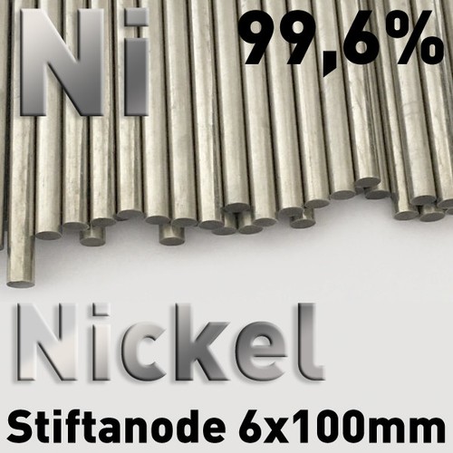 Rund stab anode elektrode 6 - stab, ⌀6
