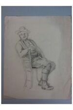 Pfälzer Bauer sitzend