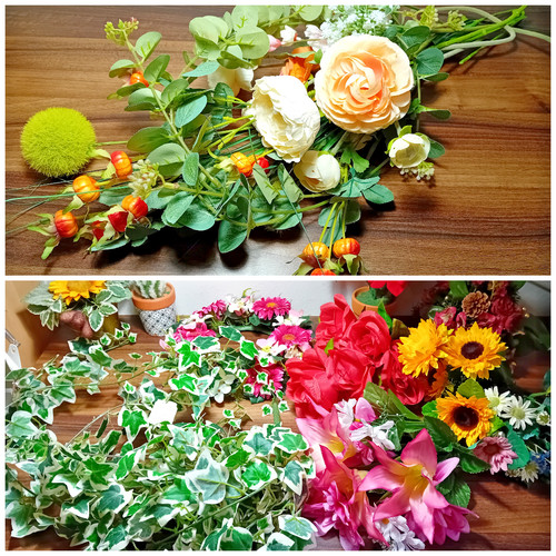 Strauß kunstblumen - strauß,