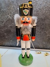 Nussknacker Bergmann schwarz 35cm NEU  Nußknacker Holz Figur Erzgebirge