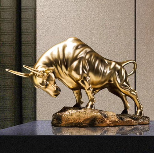 Deko skulptur goldener - deko-skulptur, „goldener