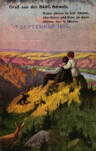 "Gruss aus der sächs