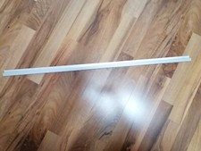 Einfassprofil Boden / Abschlussleiste Laminat silberfarben ca. 83,9 cm x 2,9 cm