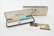Parker 61 Türkis Walzgold 14C