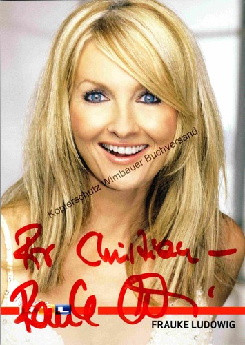 Original autogramm frauke - original,