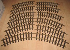 Playmobil 17 Schienen LGB gebogen und gerade - plus Trafo