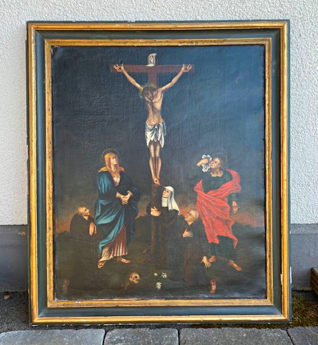 Sakrales barock gemälde - sakrales,