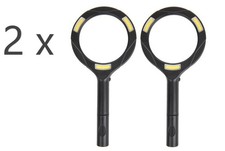 2 x Lupe mit COB