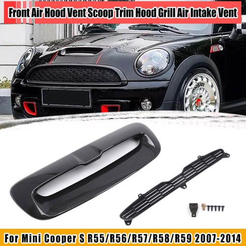 Black air intake - black, bonnet