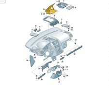 Original Ablagefach mit Deckel