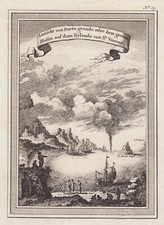Kapverdische Inseln Insel Sao Vincente Original Kupferstich 1748