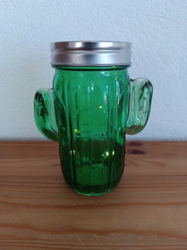 Glas beleuchteter kaktus - glas,