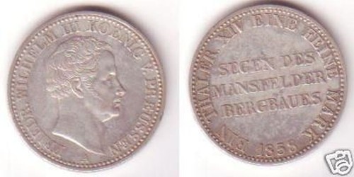 Taler silber münze preussen - 1,