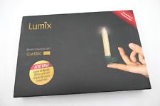 Krinner Lumix Weihnachtskerzen für INNEN / 3 Kerzen / LED / Kabellos /Nr. 12203^