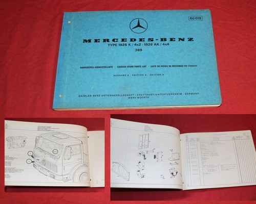 Ersatzteilliste mercedes 1926 - ersatzteilliste,