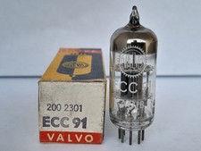 ECC91  ( 6J6 )  Röhre  VALVO