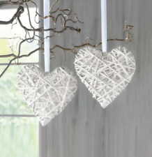 Fenster Weidenherz Herz Weiß