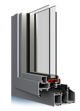 Aliplast Steel Look, Alu, Aluminium Fenster aus Polen