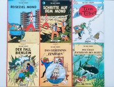 Tim & Struppi Hefte 7-12 - Alte Auflagen der 80er - Comic Sammlung/Konvolut