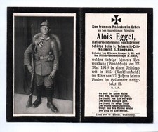 Altes Sterbebild Stürming