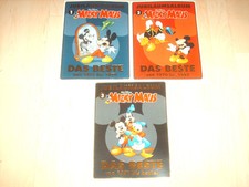  Sammlung Comics alle drei Micky Maus Jubiläumsalben von 1951 bis heute TOP