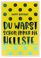 A5 Musikkarte Licht + Musik