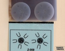 US Truck Radkappen Hinterachse