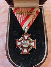 Österreich Militärverdienstkreuz im  Etui Militär-Verdienstkreuz 3. Klasse