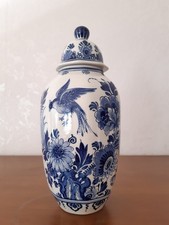 Delft Vase mit Deckel