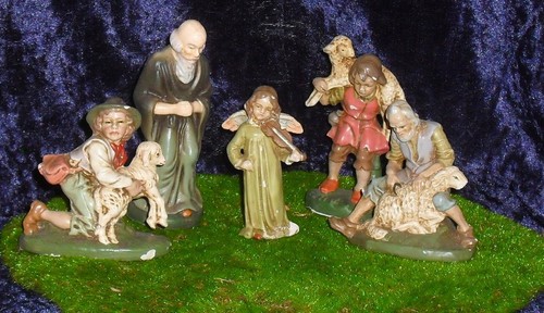 Alte krippenfiguren aus - 5,