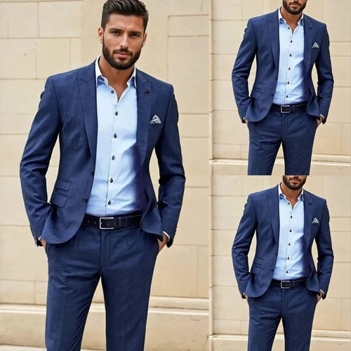 Peak lapel männer anzüge - peak,