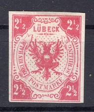 Lübeck 4 ungummiert * MH