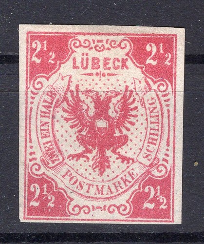 Lübeck ungummiert mh - 4,