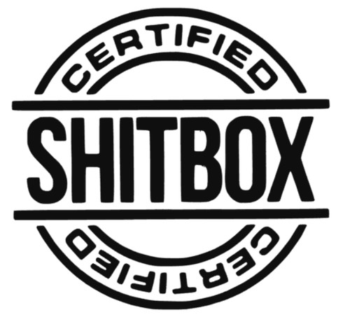Certified shitbox aufkleber - certified,