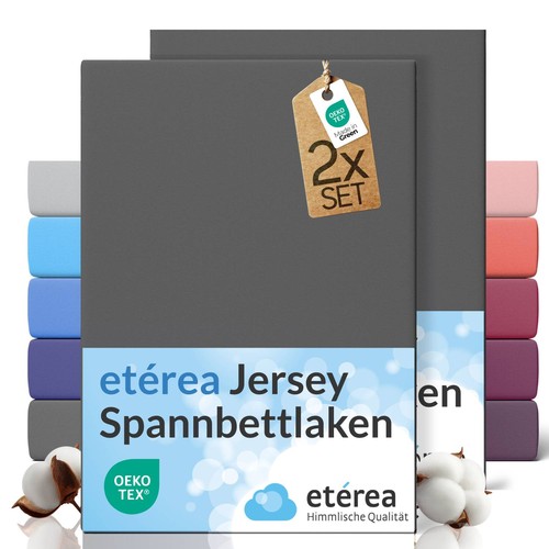 2er set spannbettlaken - set,