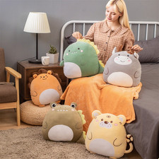 2-in-1 Kuscheldecke & Kissen