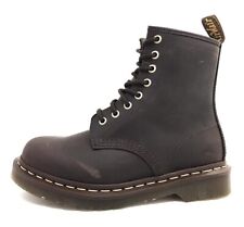 Dr. Martens Crazy horse 8 eye boot Damenschuhe Schnürstiefel Braun Freizeit