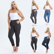 Damen Hose High-Waist Stretch