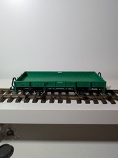 Lehmann LGB Spur grüner Niederbordwagen