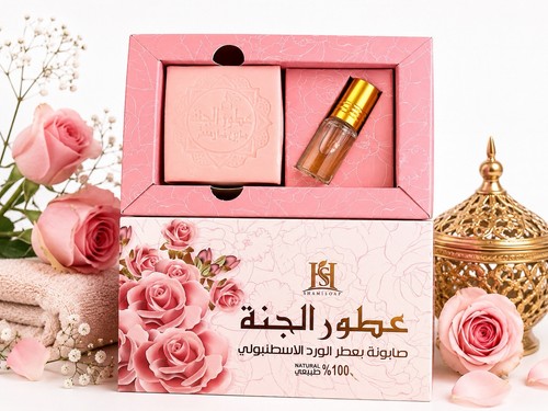 Rose geschenkset seife - rose, &