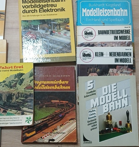 Modellbahn sachbuch sammlung - modellbahn,