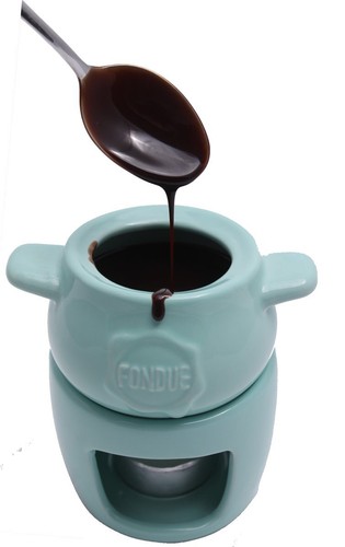 Schoko fondue set schokofondue - set,